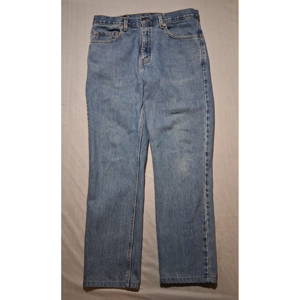 Vintage Levis 512 Jeans Mens 34x32 (Fit 33x30) Slim Fit Tapered Leg Made USA Y2K